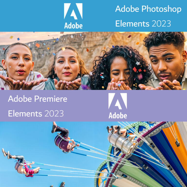 Adobe Photoshop Elements + Premiere Elements 2023