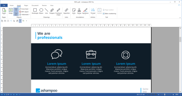 Ashampoo PDF Pro 3 insert