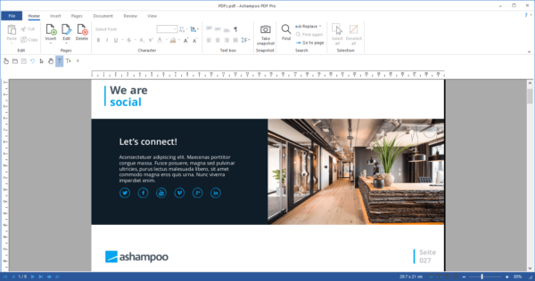 Ashampoo PDF Pro 3 start