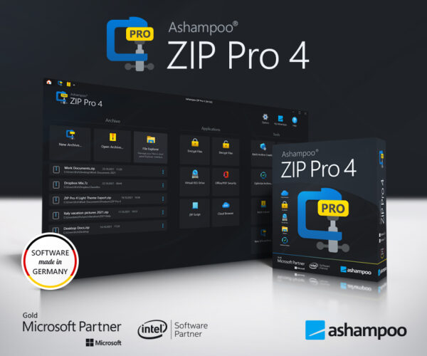 Ashampoo ZIP Pro 4 Presentation