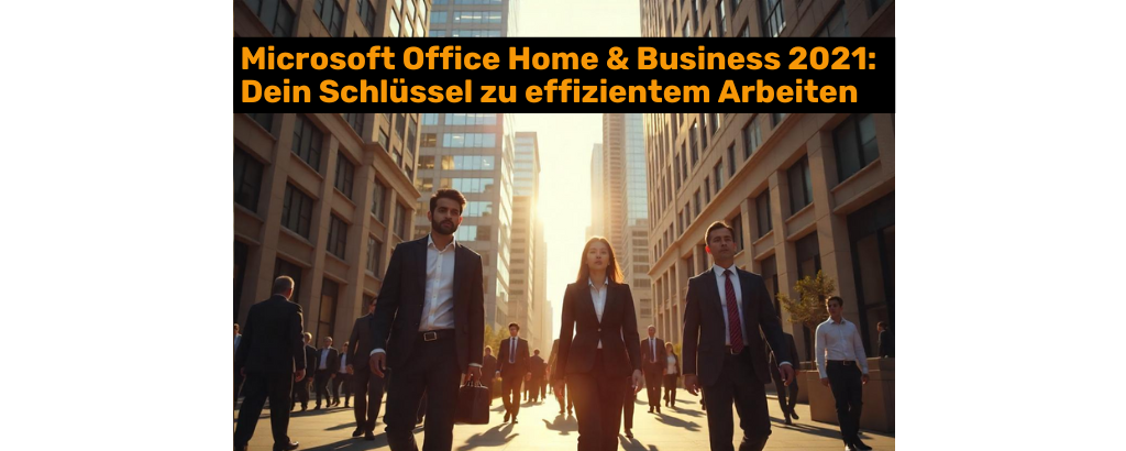 Microsoft Office Home & Business 2021: Dein Schlüssel zu effizientem Arbeiten